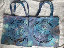 Load image into Gallery viewer, Iced Dyed Canvas Tote Bags
