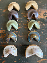 Load image into Gallery viewer, Ceramic Fortune Cookies
